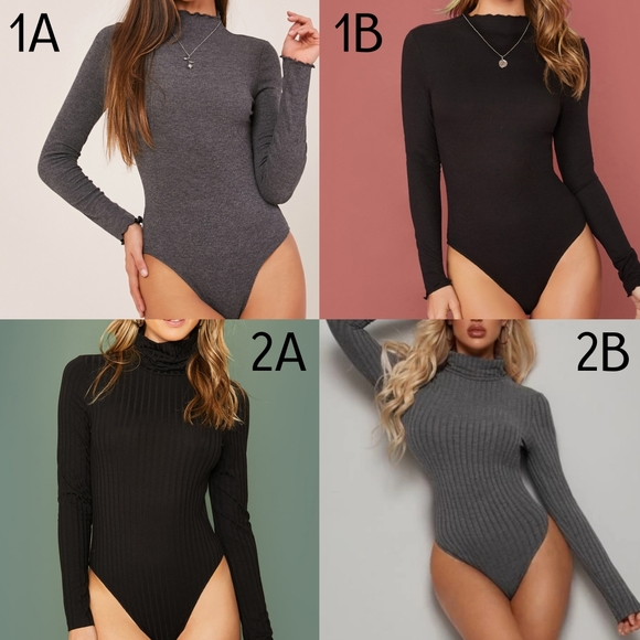 (1/2) LONG SLEEVE BODYSUIT LOOKBOOK
